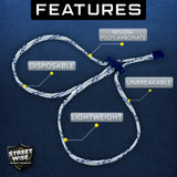 Single Use Quick Cuffs 10 Pack Handcuffs - Tophatter Daily Deals