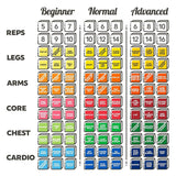 Quick Sweat Fitness Dice - Stack 52 Quick Sweat Fitness Dice. Bodyweight Exercise Workout Game. Designed by a Military Fitness Expert Fitness - Tophatter Daily Deals