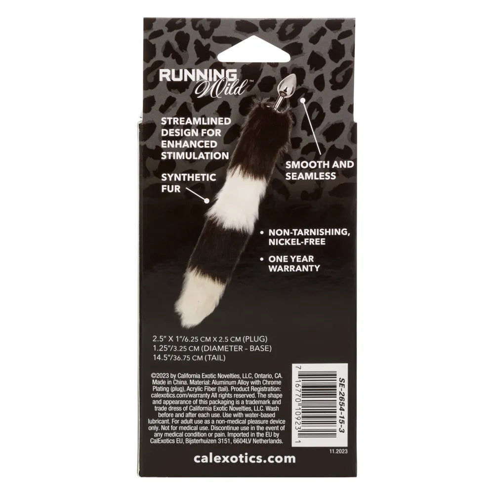 Running Wild Tail – Metallic Probe with Long Tail Accessory > Anal Range > Tail Butt Plugs - Tophatter Daily Deals
