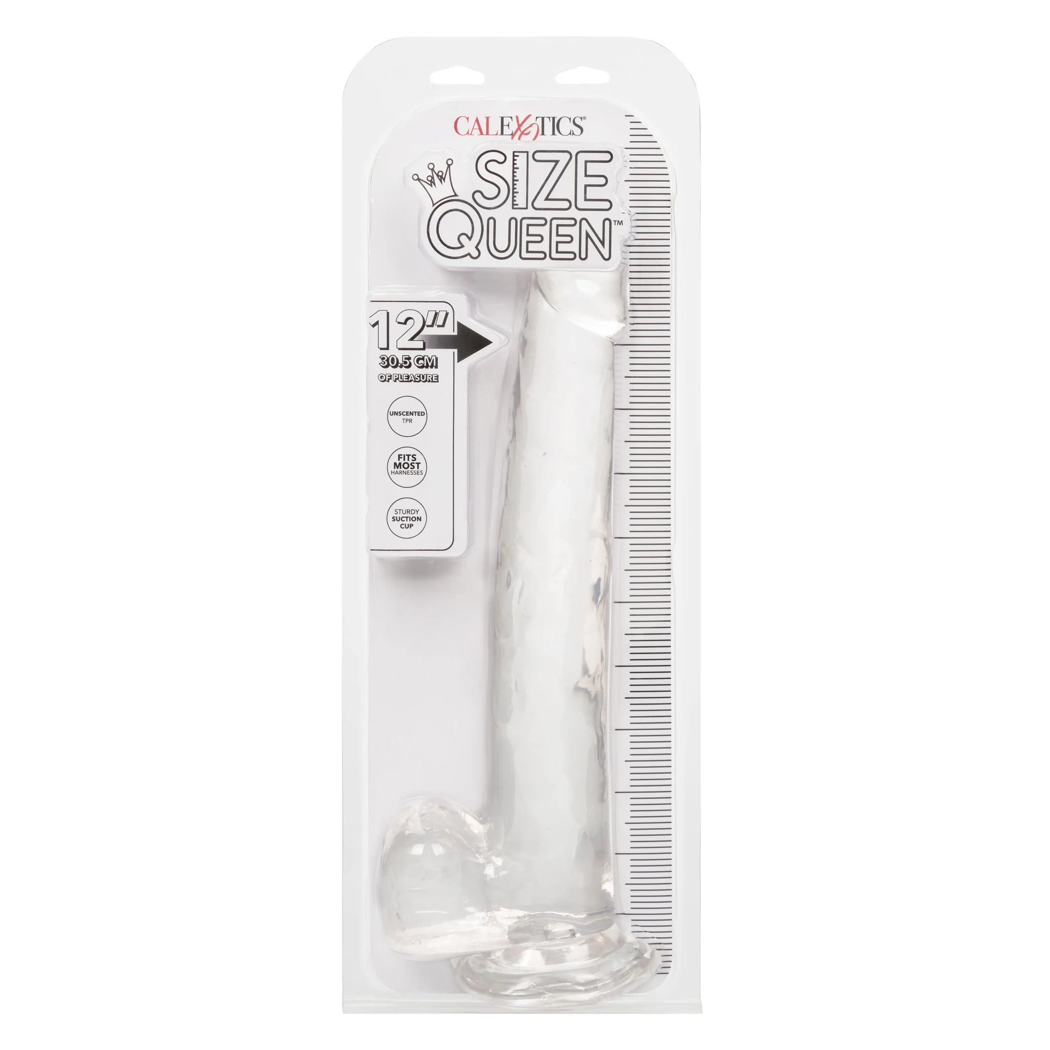 Size Queen 12 Inch Realistic Dildo – Firm 30.5 Cm Dildo > Dildos > Large Dildos - Tophatter Daily Deals