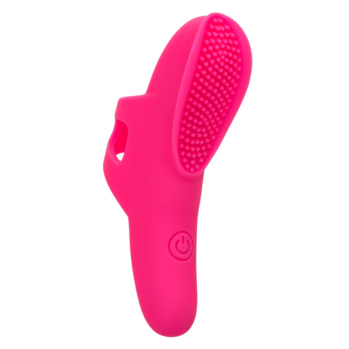 Neon Vibes The Nubby Vibe Pink Silicone Finger Teaser with 10 Functions and Rechargeable > Vibrators > Finger Vibrators - Tophatter Daily Deals