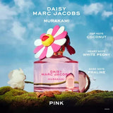 Marc Jacobs Daisy Murakami Pink Eau De Parfum 50ml Spray - Tophatter Daily Deals
