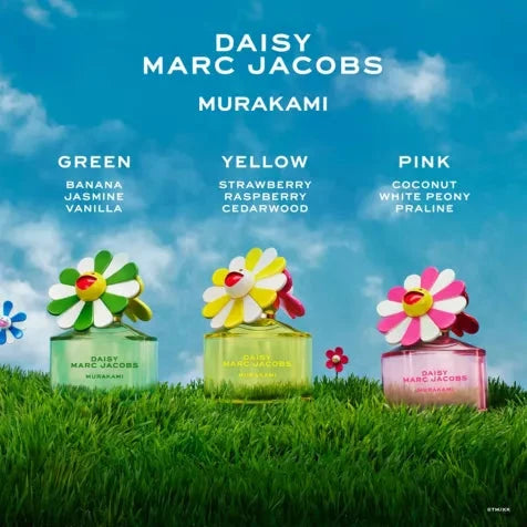 Marc Jacobs Daisy Murakami Pink Eau De Parfum 50ml Spray - Tophatter Daily Deals