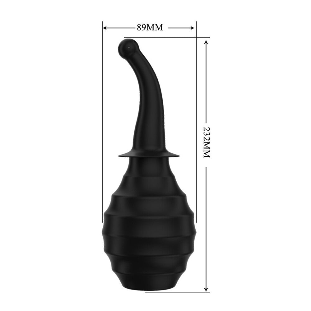Anal Douche Black Large Capacity – Ergonomic Flexible Nozzle Anal Douche > Essentials > Douches - Tophatter Daily Deals