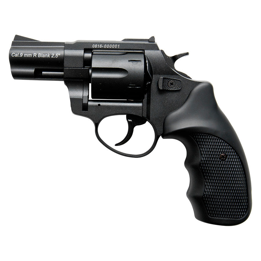 Stalker R1 2.5" Barrel Revolver Black - 9mm Zoraki Blank Firing Gun - Tophatter's Army Products & Self Defense Collectible Weapons - Tophatter Daily Deals
