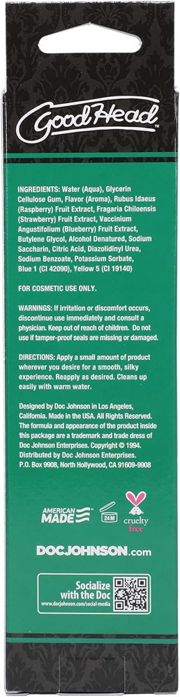 Good Head Oral Delight (Green Apple) – Oral Sex Enhancer Gel 4 oz > Lube > Oral Gels & Sprays - Tophatter Daily Deals