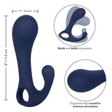 Viceroy Direct Probe Ultra-Soft Silicone Ergonomically Curved Bendable 4.75 x 3.5 Inch > Anal Range > Prostate Plugs - Tophatter Daily Deals