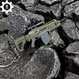 Tiny R-36 Eruptor Rifle Gun Model Metal Keychain - Tophatter Daily Deals