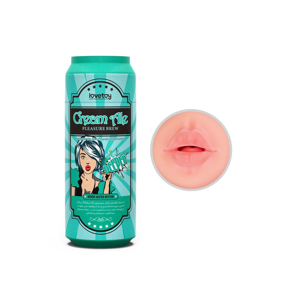 Pleasure Brew Cream Ale – Soft TPE Masturbator > Sex Toys For Men > Masturbators > Manual - Tophatter Daily Deals