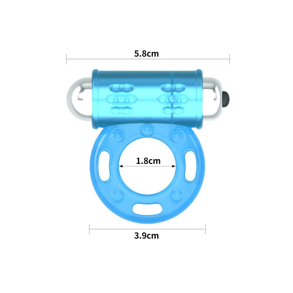 Lovetoy Lumino Play – Glow-In-The-Dark Cock Ring Vibrator > Cock Ring > Vibrating - Tophatter Daily Deals