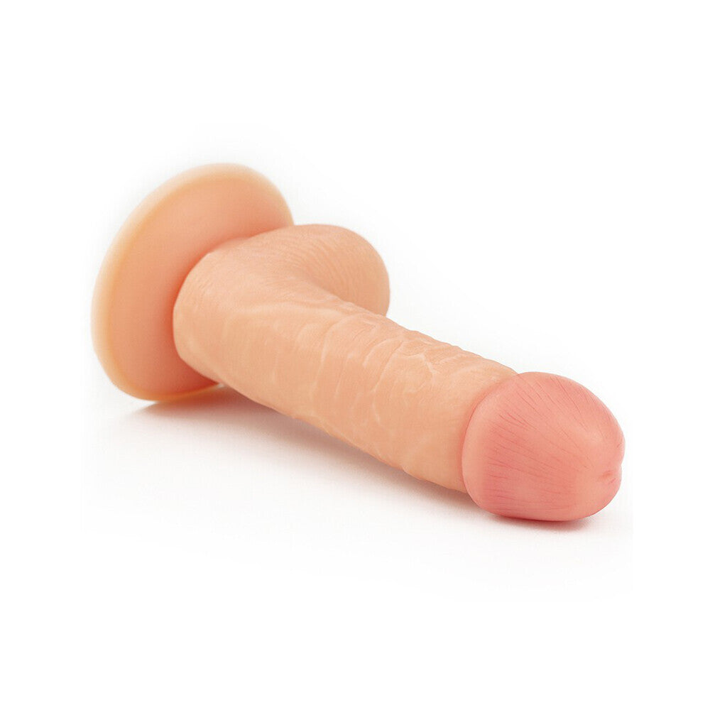 Lovetoy The Ultra Soft Dude – 7 Inch Realistic Dildo with Suction Cup > Dildos > Realistic Dildos - Tophatter Daily Deals