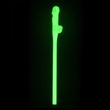 Willy Straws Glow in the Dark 9 Pack – Glow in the Dark Straws > Novelties > Party Supplies - Tophatter Daily Deals