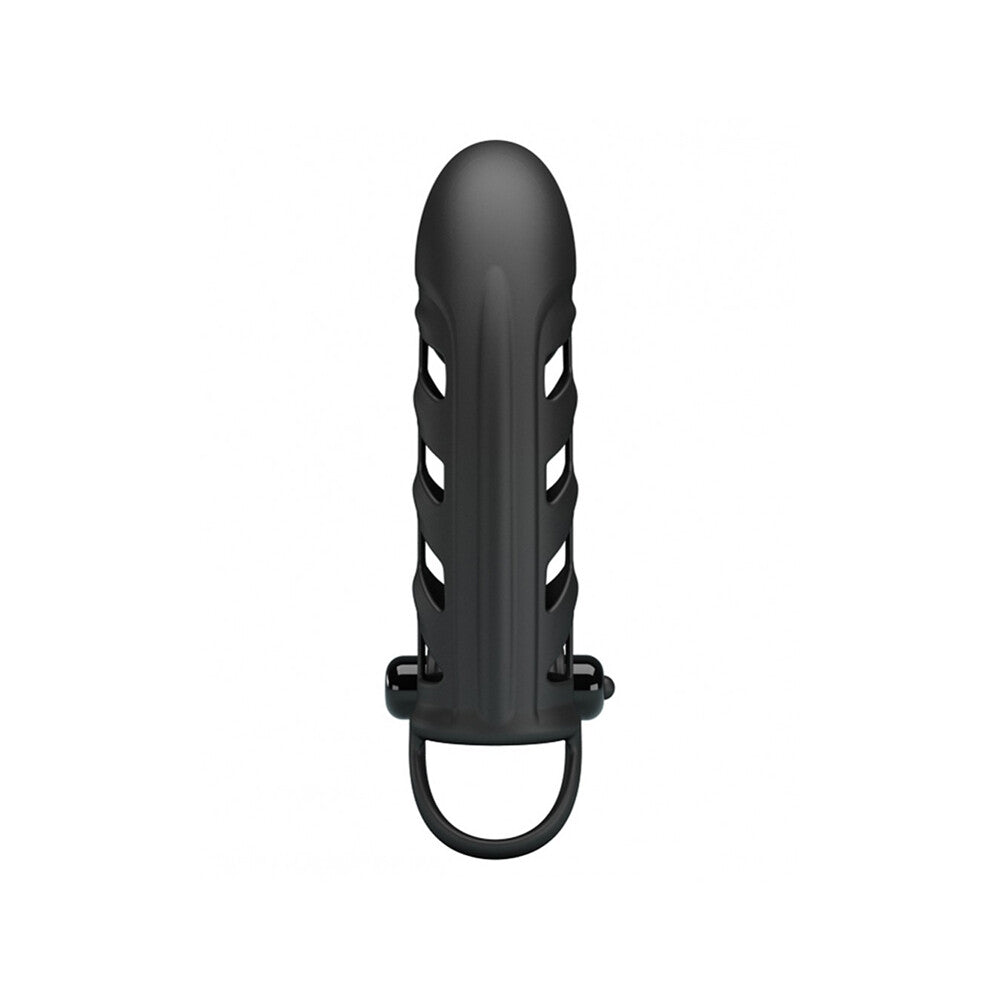 Pretty Love Vibrating Penis Sleeve – Silicone Enhancing Sleeve > Sex Toys For Men > Penis Sleeves - Tophatter Daily Deals