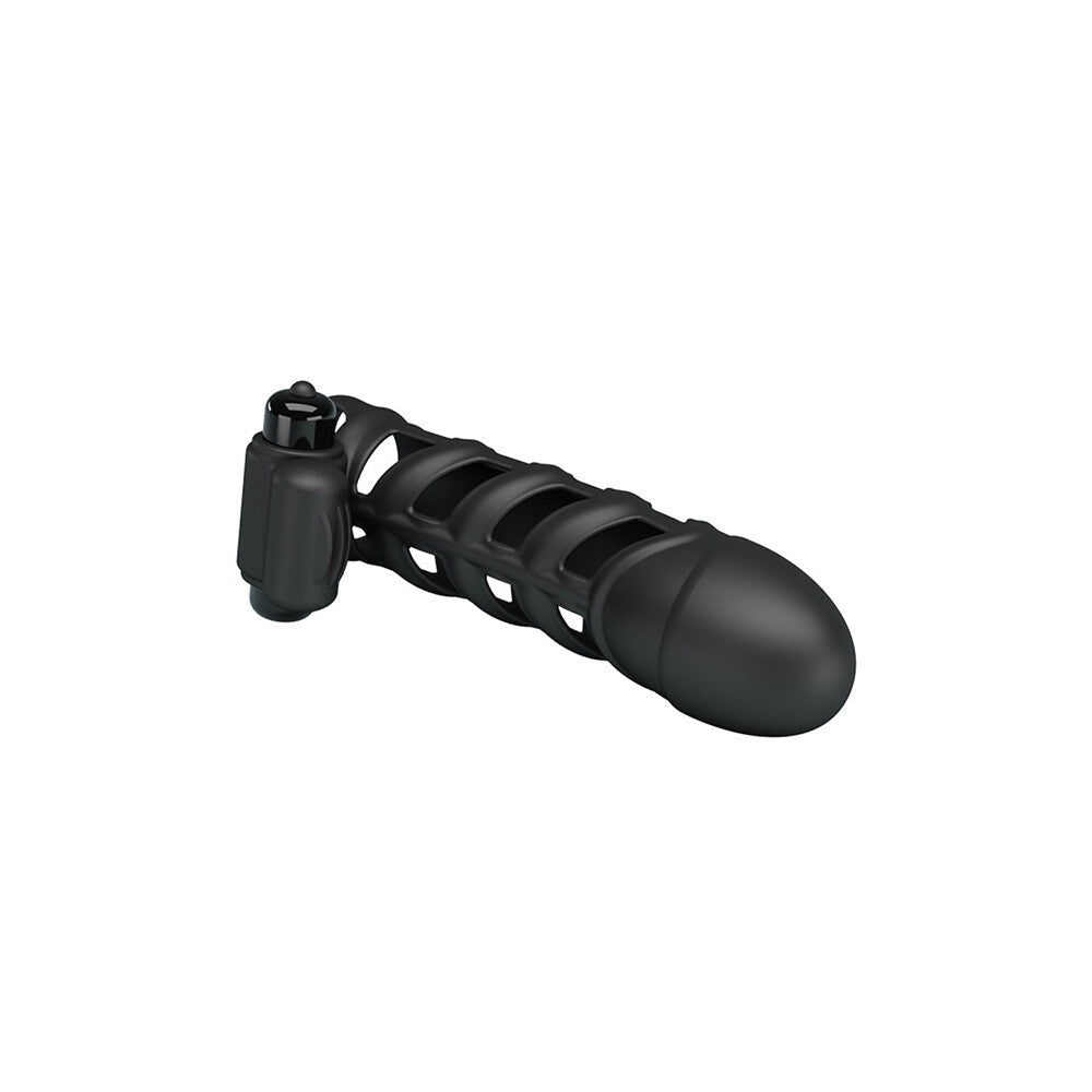 Pretty Love Vibrating Penis Sleeve – Silicone Enhancing Sleeve > Sex Toys For Men > Penis Sleeves - Tophatter Daily Deals