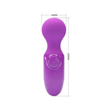 Little Cute Mini Stick – Compact Multi-Speed Silicone Wand Vibrator > Sex Toys > Mini Massagers - Tophatter Daily Deals