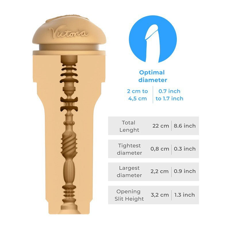 Kiiroo Victoria June FeelStar – Interactive Mouth Stroker Masturbator > Sex Toys For Men > Masturbators > Manual - Tophatter Daily Deals