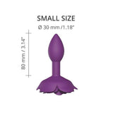 Love To Love Open Rose Small – Flexible Silicone Butt Plug > Anal Range > Butt Plugs - Tophatter Daily Deals