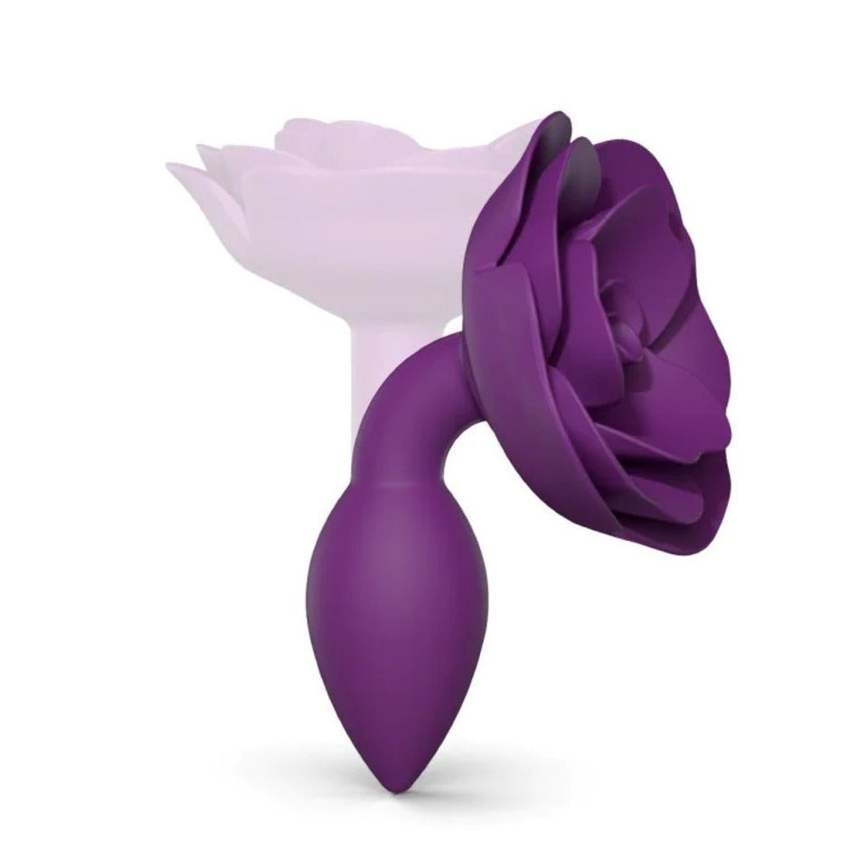 Love To Love Open Rose Small – Flexible Silicone Butt Plug > Anal Range > Butt Plugs - Tophatter Daily Deals