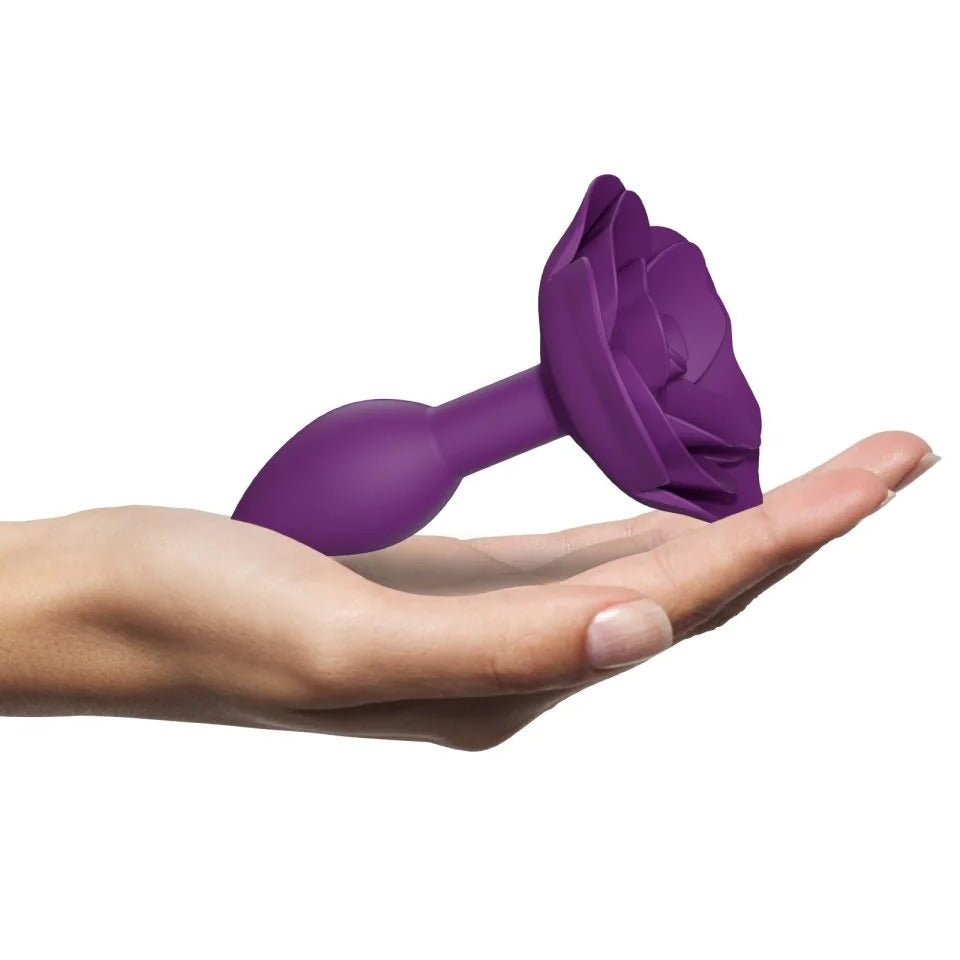 Love To Love Open Rose Small – Flexible Silicone Butt Plug > Anal Range > Butt Plugs - Tophatter Daily Deals