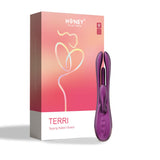 Terri App Controlled Purple Tapping Rabbit Vibrator for Women > Vibrators > Ladies > Rabbit - Tophatter Daily Deals