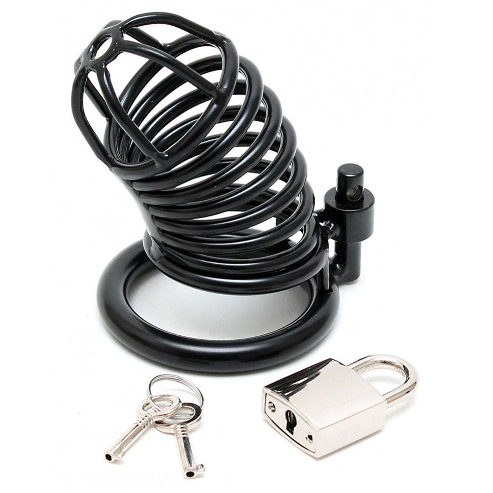 Metal Male Chastity Device With Padlock > Bondage Gear > Male Chastity - Tophatter Daily Deals