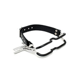 Rimba Jennings Mouth Clamp With Adjustable Leather Strap – Mouth Clamp > Bondage Gear > Gags and Bits - Tophatter Daily Deals