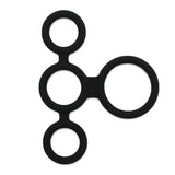 Rimba Quatro – Multi-Ring Cock Ring and Ball Splitter > Cock Ring > Sets - Tophatter Daily Deals
