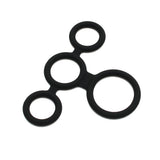Rimba Quatro – Multi-Ring Cock Ring and Ball Splitter > Cock Ring > Sets - Tophatter Daily Deals