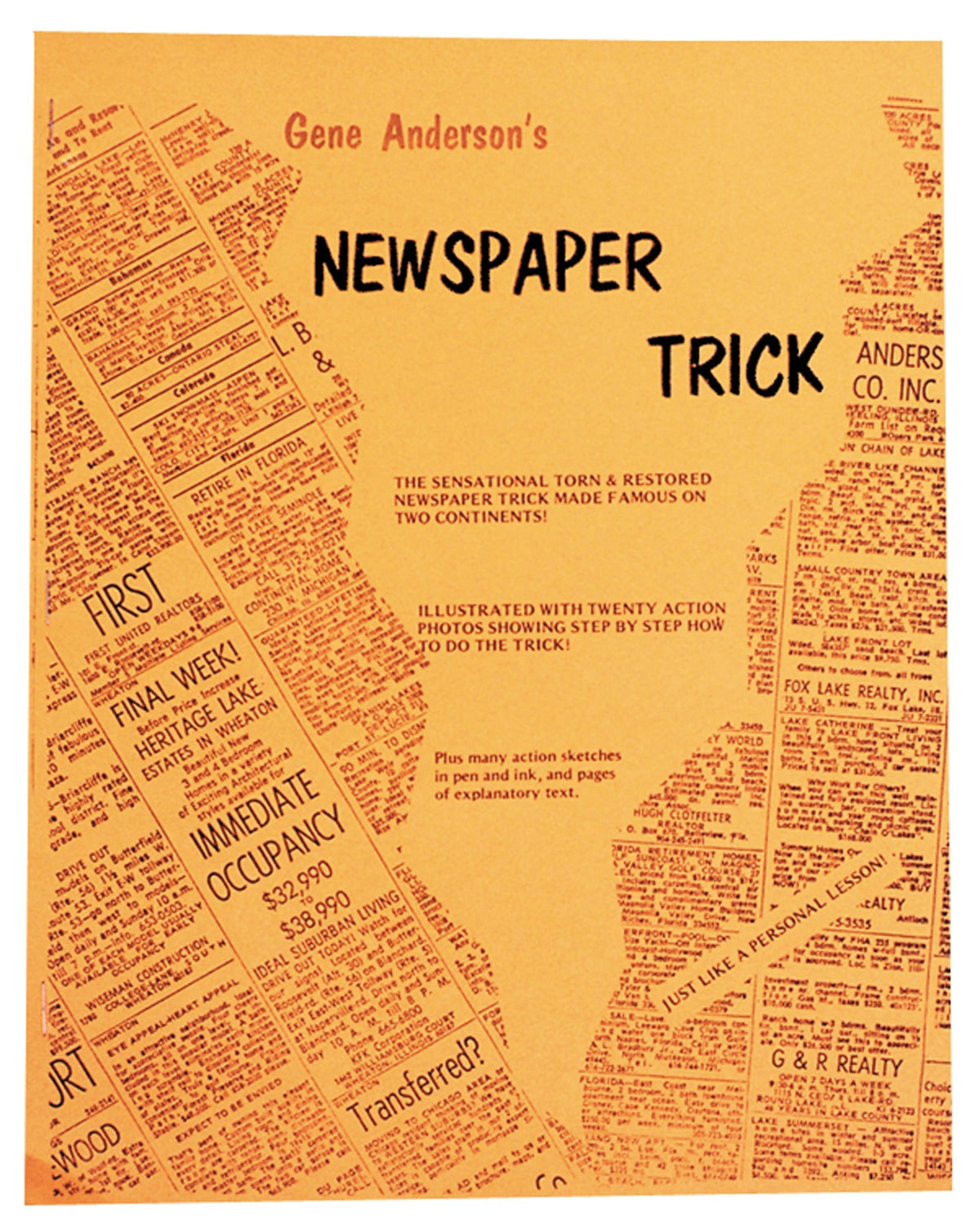Photo Version Torn Newspaper Magic Tricks & Supplies - Tophatter Daily Deals