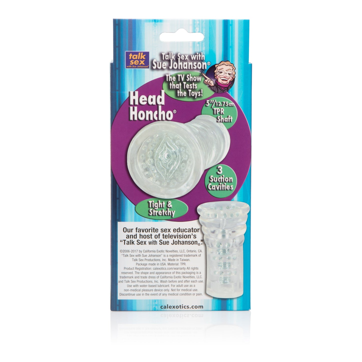 Sue Johanson Head Honcho Male Masturbator with Suction Chambers > Sex Toys For Men > Masturbators > Manual - Tophatter Daily Deals