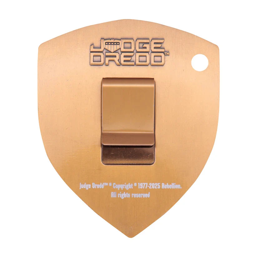 2000 AD Judge Dredd Badge Replica