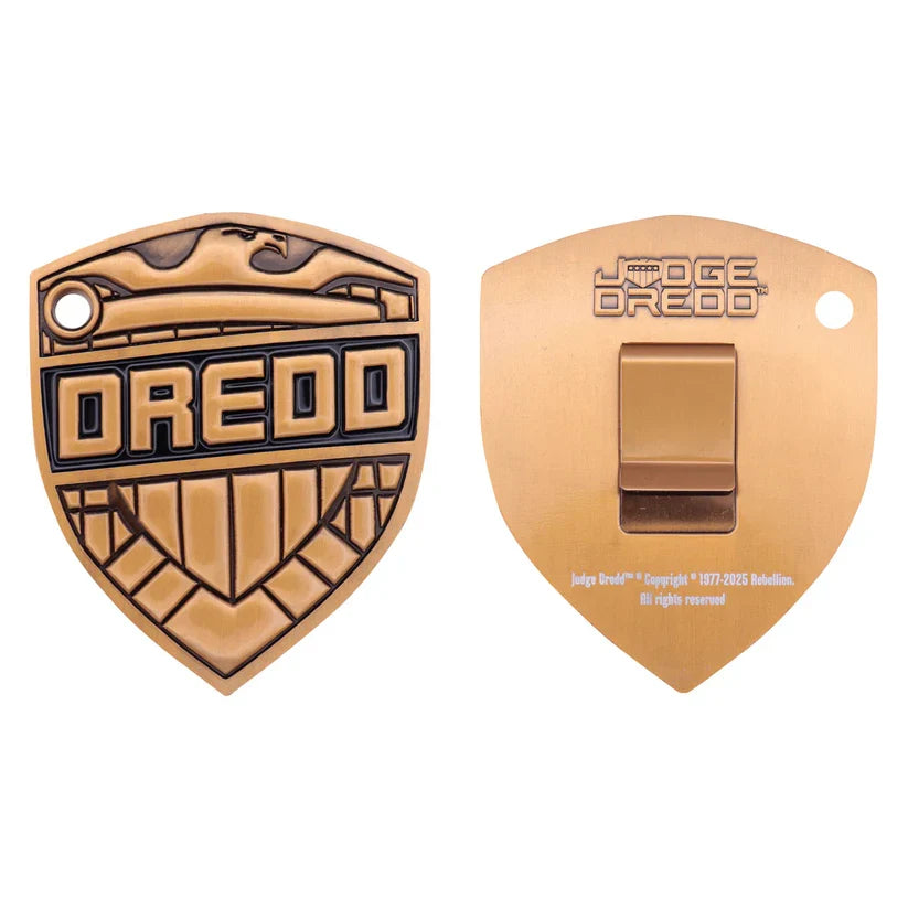 2000 AD Judge Dredd Badge Replica