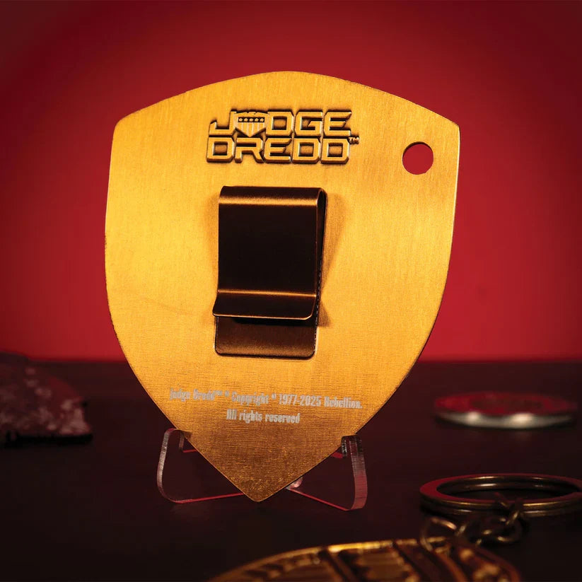2000 AD Judge Dredd Badge Replica