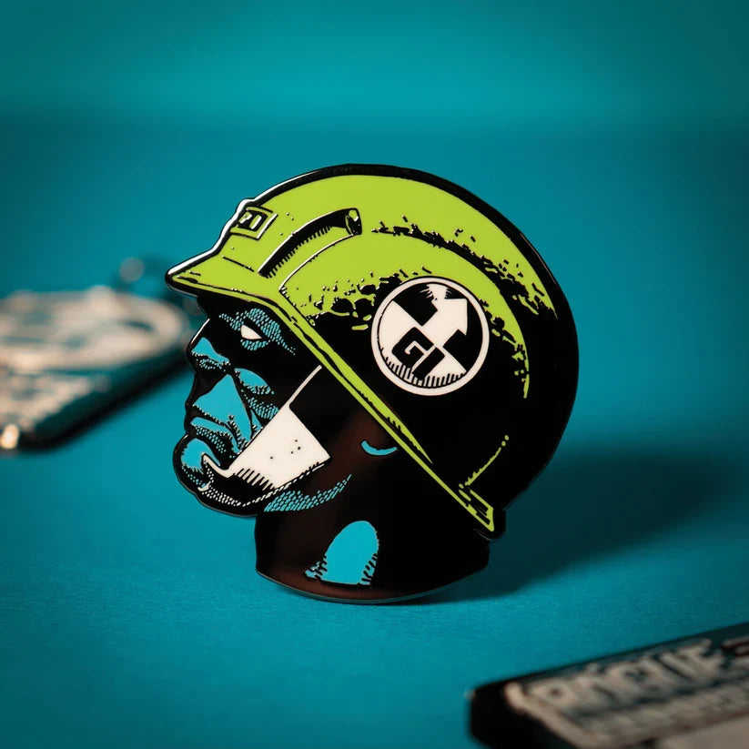 2000 AD Rogue Trooper GI Pin Badge