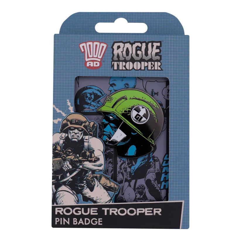 2000 AD Rogue Trooper GI Pin Badge