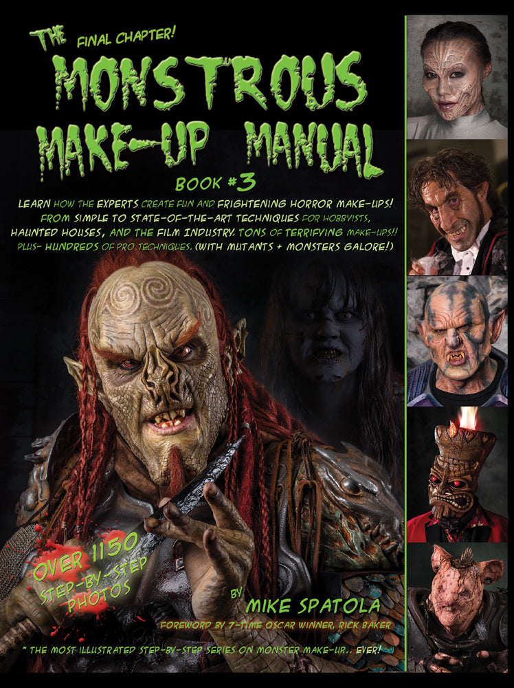 Monstrous Make Up Book 3 Halloween & Party Essentials - Tophatter Daily Deals