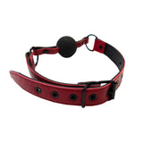 Rouge Garments Leather Croc Print Ball Gag > Bondage Gear > Gags and Bits - Tophatter Daily Deals