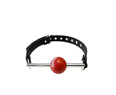 Rouge Leather Ball Gag – Adjustable Leather Strap Ball Gag > Bondage Gear > Gags and Bits - Tophatter Daily Deals
