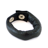Rouge Leather Weighted Strap Black Adjustable Snap Button Cock Ring Ball Stretcher 125 Grams > Clothes > Mens Leather - Tophatter Daily Deals