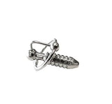 Rouge Stainless Steel Beaded Urethral Probe and Cockring > Sex Toys For Men > Sounding Rods - Tophatter Daily Deals