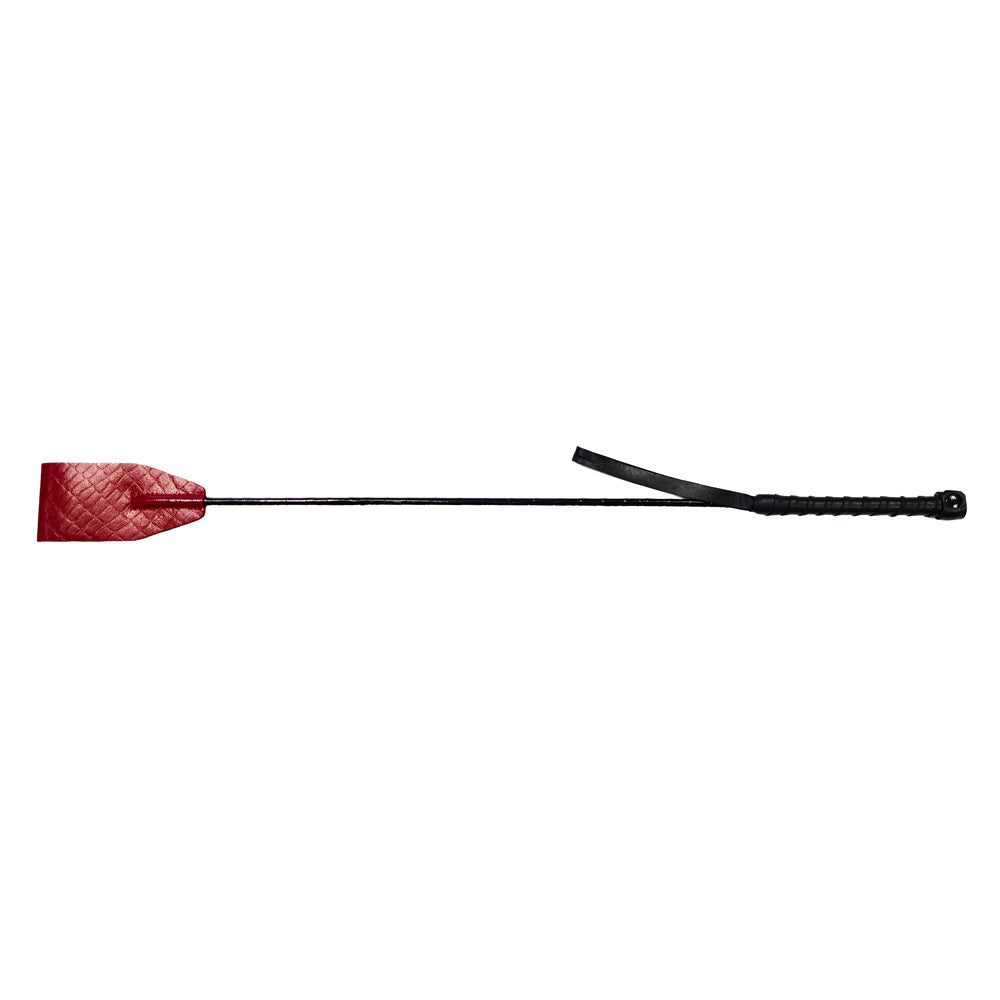 Rouge Garments Leather Croc Print Riding Crop – 23.5 Inch Leather Riding Crop > Bondage Gear > Crops - Tophatter Daily Deals