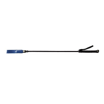 Rouge Blue Long Riding Crop with Slim Leather Tip 24 Inches > Bondage Gear > Crops - Tophatter Daily Deals
