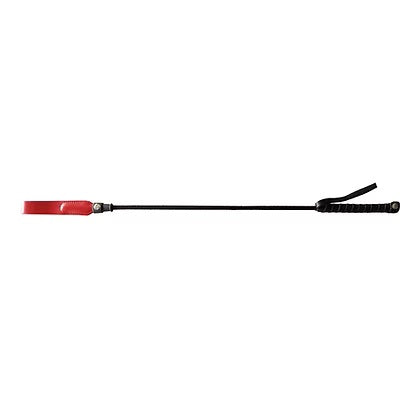Rouge Red Long Riding Crop with Slim Leather Tip 24 Inches > Bondage Gear > Crops - Tophatter Daily Deals