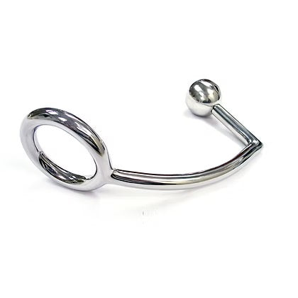 Rouge Stainless Steel Cock Ring With Ergonomic Anal Probe > Bondage Gear > Medical Instruments - Tophatter Daily Deals