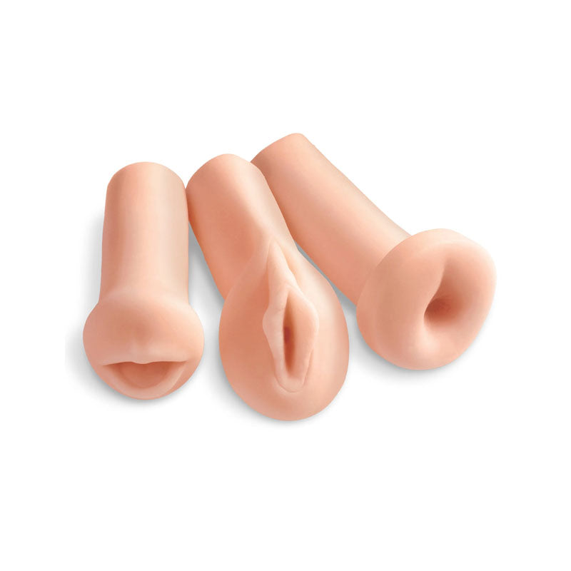 Pipedream Extreme Toyz All 3 Holes Masturbators > Sex Toys For Men > Masturbators > Manual - Tophatter Daily Deals