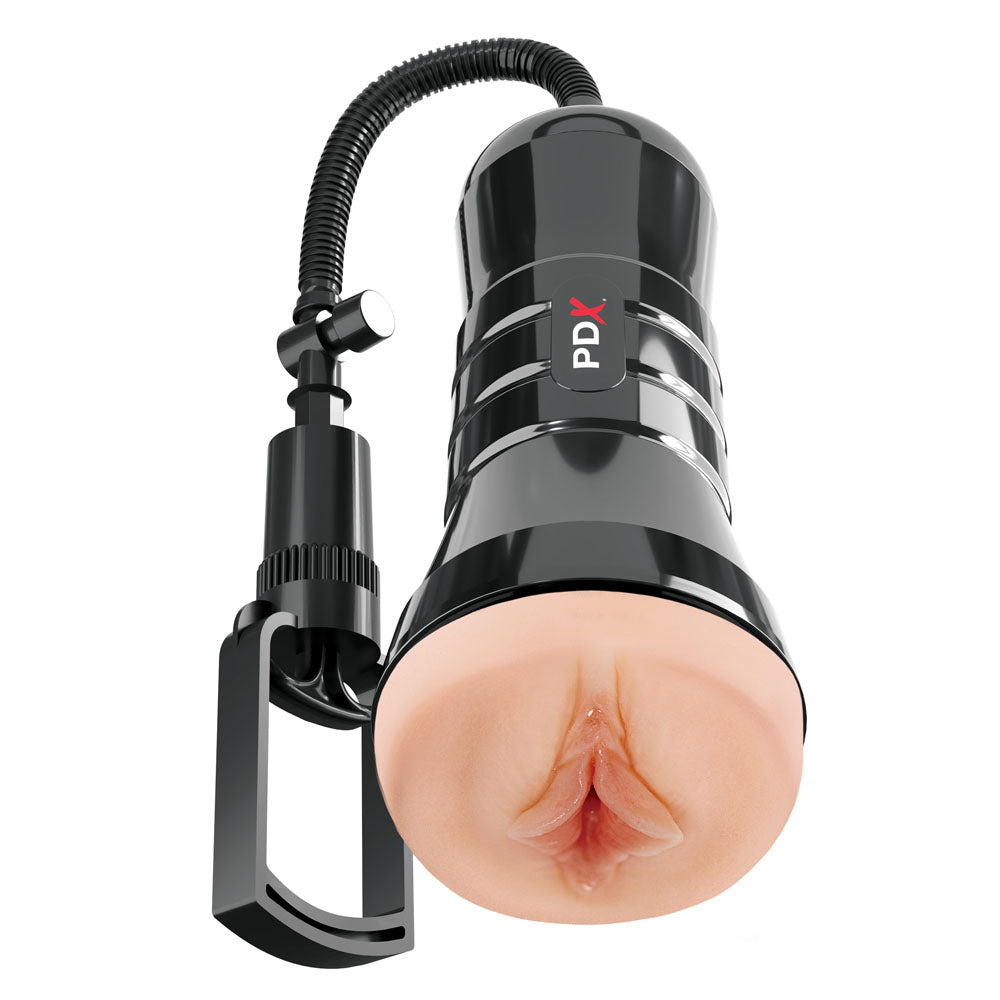 PDX Wet Pussies Super Sucker XXL – Suction Pump Vagina Stroker > Sex Toys For Men > Masturbators > Manual - Tophatter Daily Deals