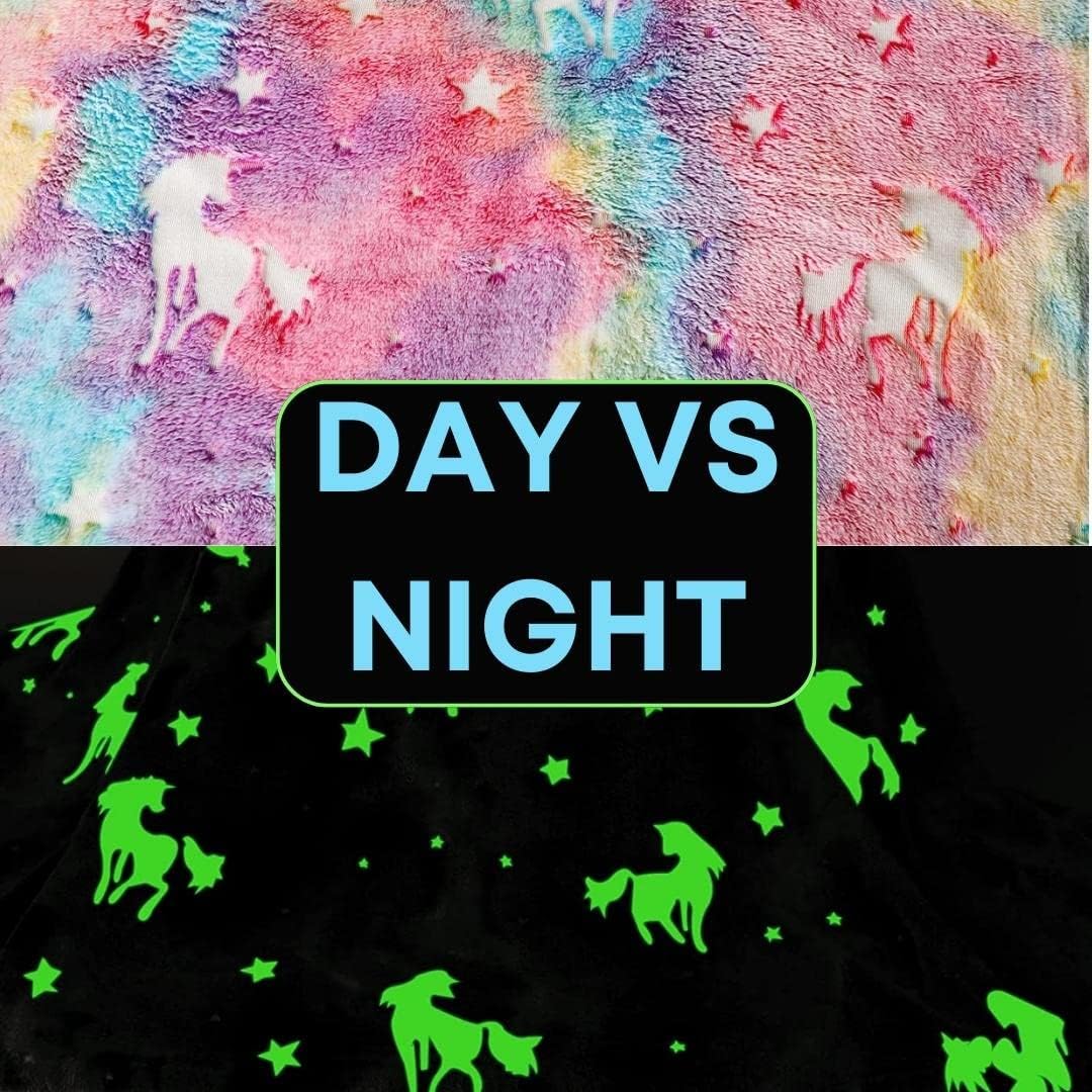 Glow in the Dark Blankets & Pillows Bedding - Tophatter Daily Deals