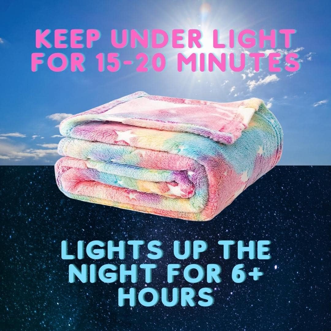 Glow in the Dark Blankets & Pillows Bedding - Tophatter Daily Deals