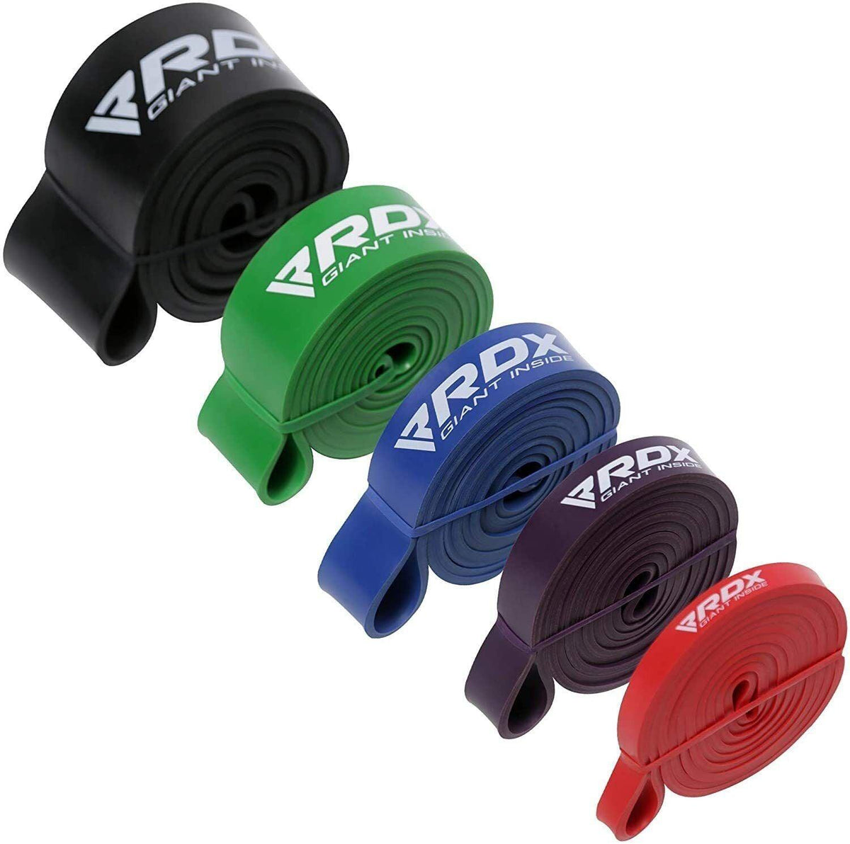 Sets of Resistance Bands - Resistance Bands Exercise by RDX, Stretching Loop, Stretch Bands, Gym bands Exercise & Fitness - Tophatter Daily Deals