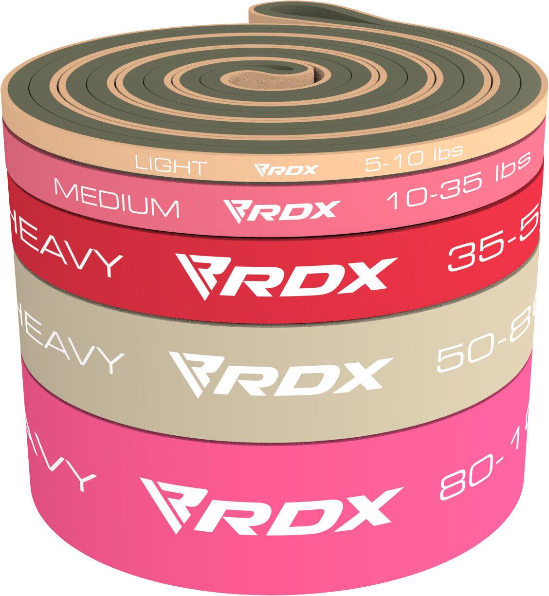 Sets of Resistance Bands - Resistance Bands Exercise by RDX, Stretching Loop, Stretch Bands, Gym bands Exercise & Fitness - Tophatter Daily Deals